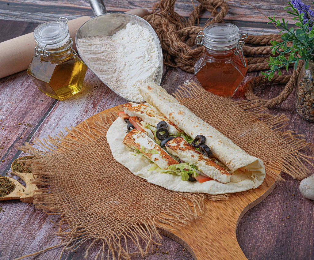 Grilled Halloumi Cheese (solid)