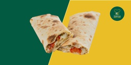 Meat kofta with cheese sandwich