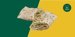 Chicken kofta with cheese sandwich